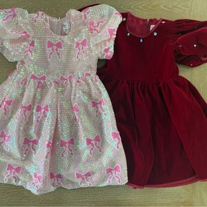 2 pack of Lola + The Boys Dresses